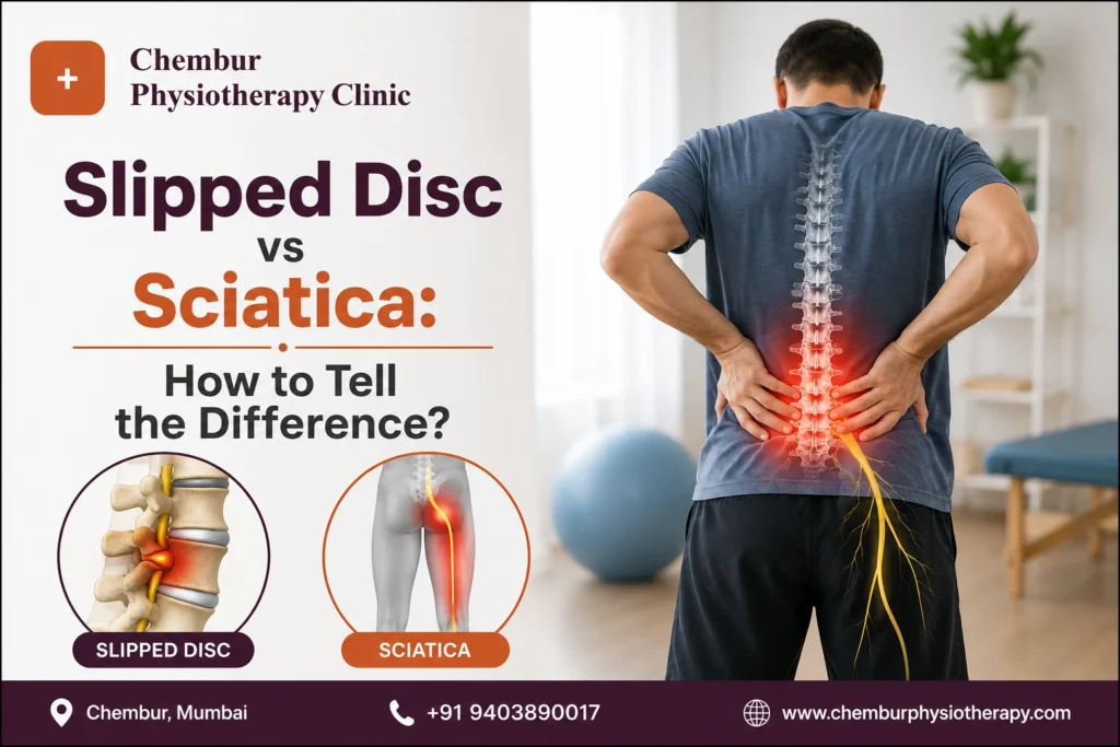 Slipped Disc vs Sciatica Guide